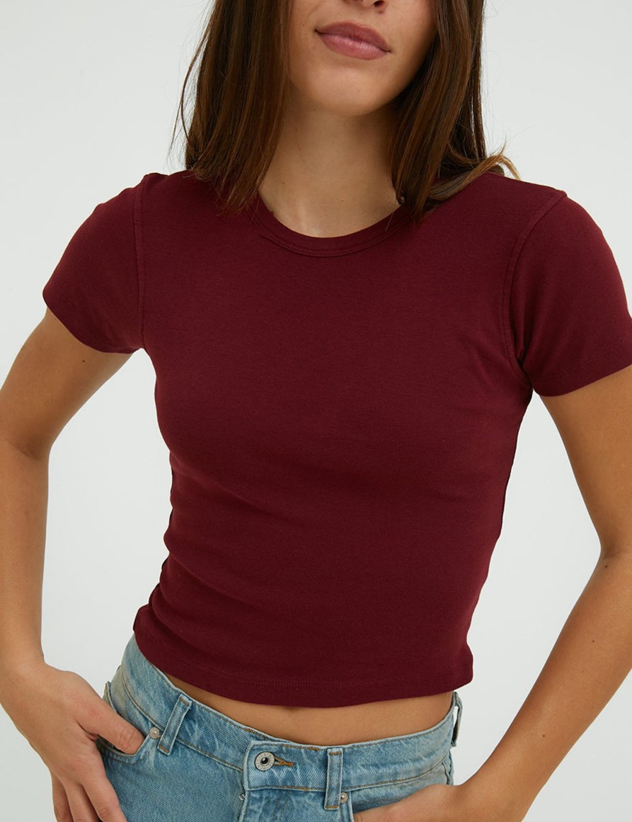 Top & T-Shirts Suite Benedict | T-Shirt Fitted Bordeaux