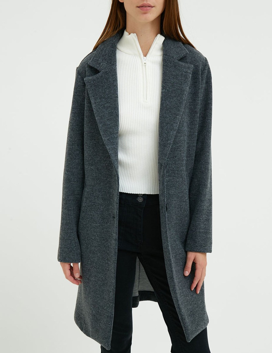 Giacche Suite Benedict | Cappotto Monopetto Grigio Mel