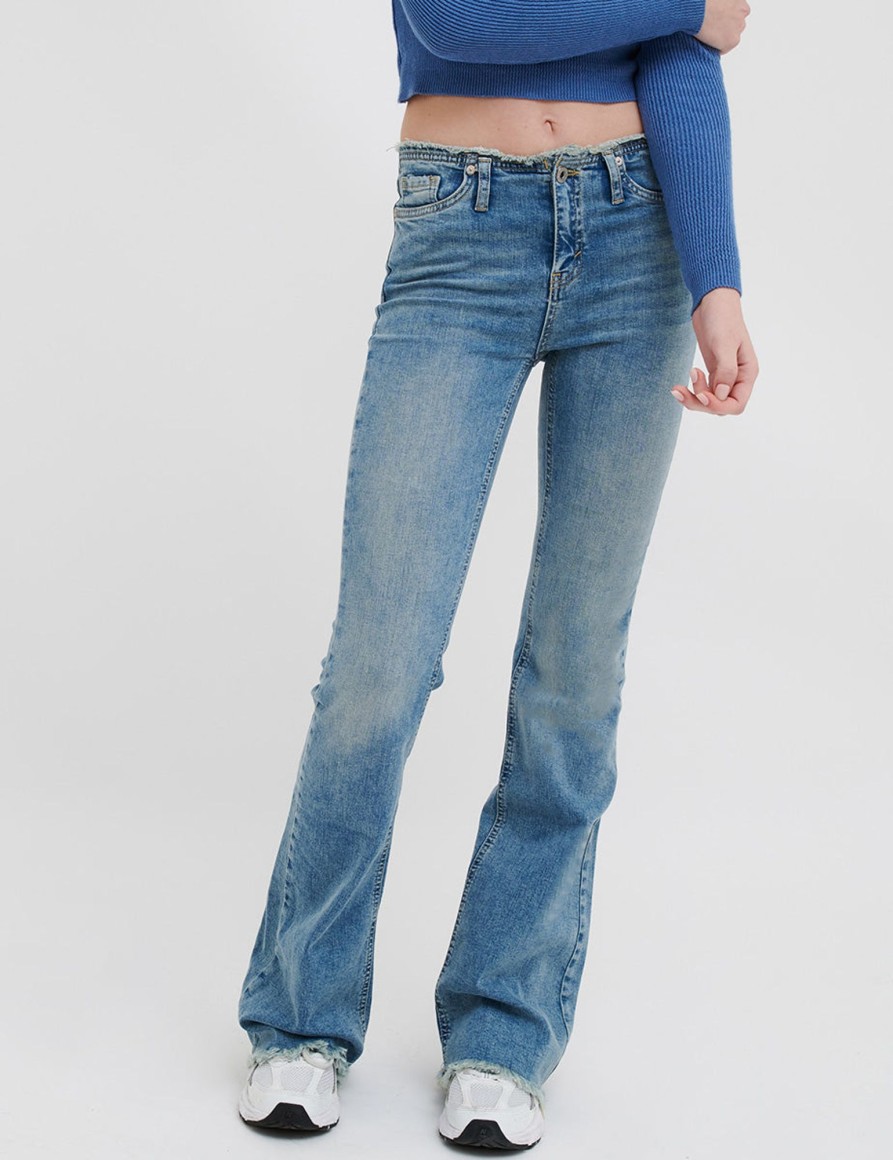 Jeans Suite Benedict | Jeans Y2K Vita Sfrangiata Light