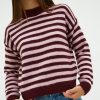 Maglieria Suite Benedict | Maglione A Righe Rosa - Bord