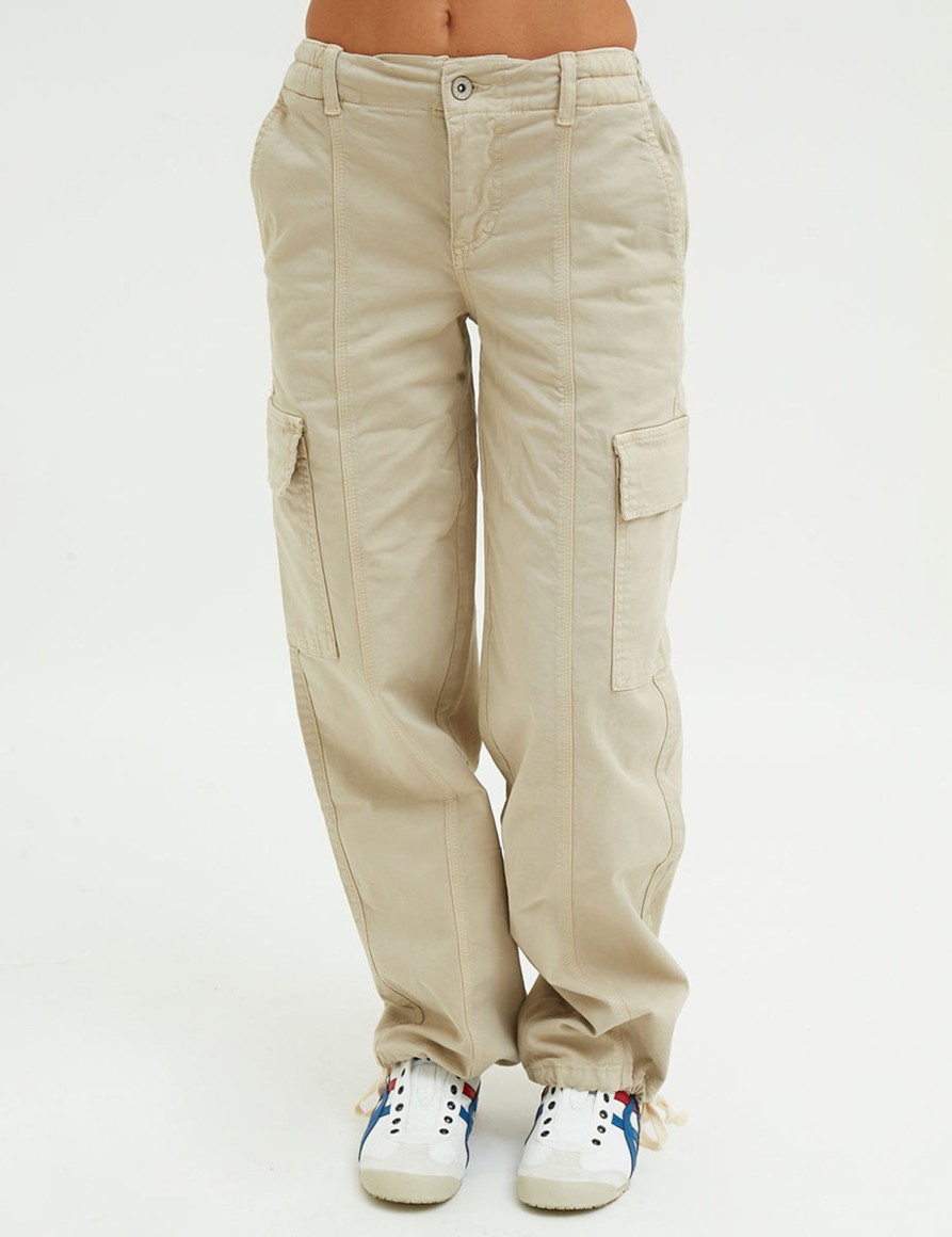 Pantaloni Suite Benedict | Pantalone Cargo Cotone Beige