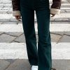 Pantaloni Suite Benedict | Pantalone Velluto A Coste Dk Green