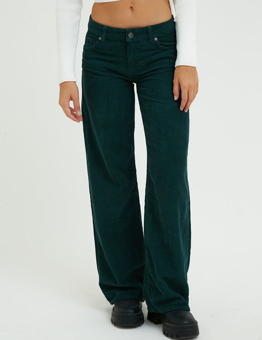 Pantaloni Suite Benedict | Pantalone Velluto A Coste Dk Green