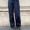 Pantaloni Suite Benedict | Pantalone Parachute Con Fermacorda Ed Elastici In Vita E Al Fondo. Dk Navy