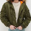 Giacche Suite Benedict | Bomber Con Cappuccio Military