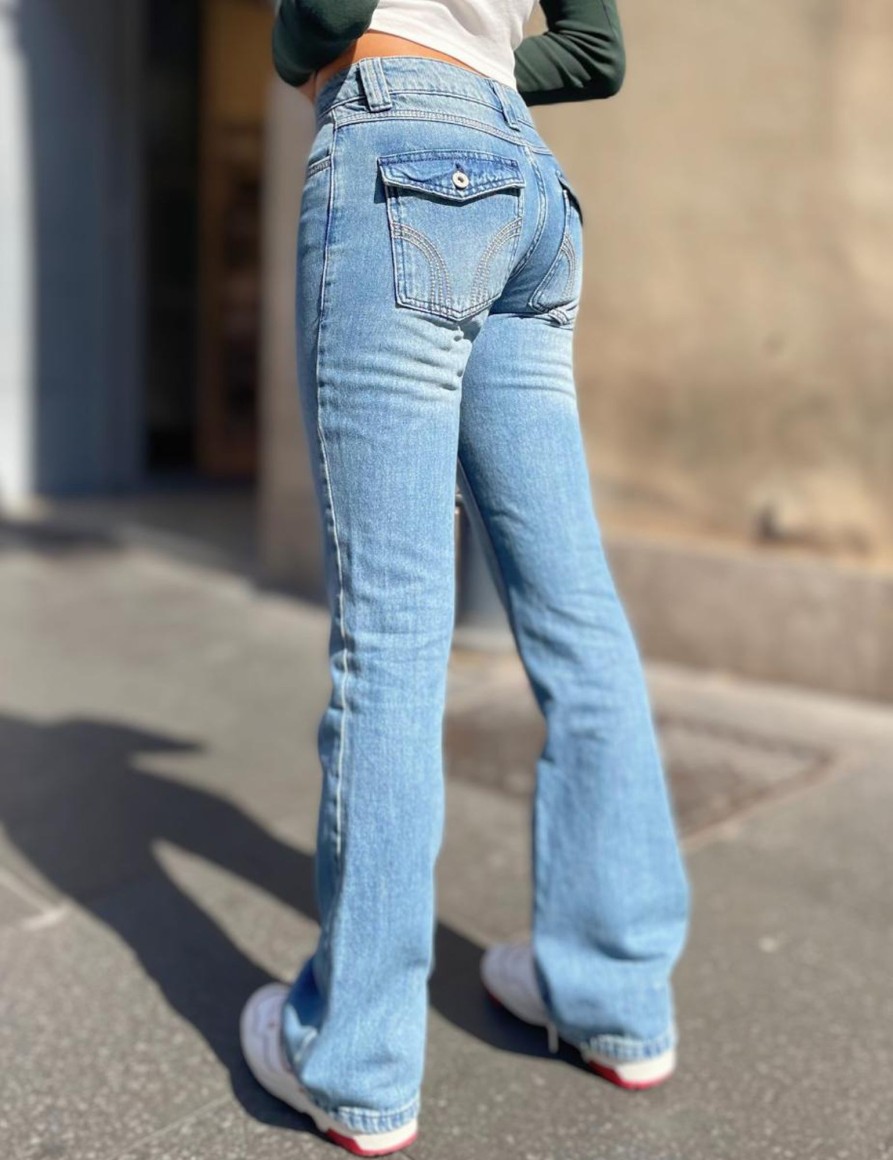 Jeans Suite Benedict | Jeans A Zampa Medium Sandle