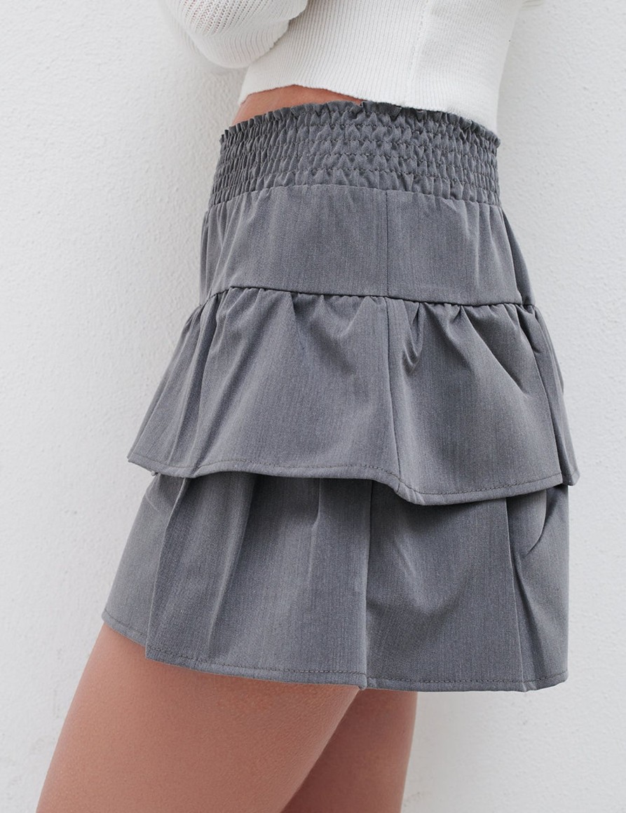 Gonne E Shorts Suite Benedict | Skort A Balze Fumo