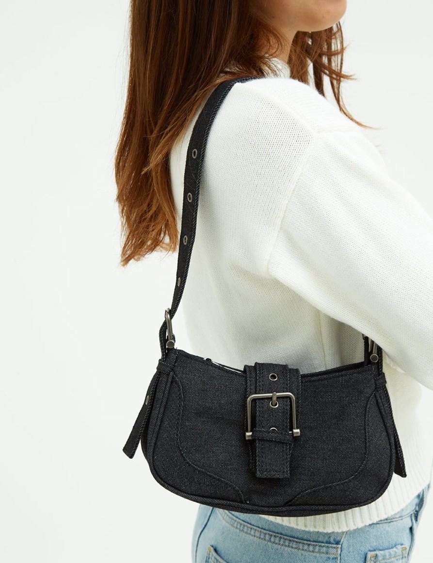 Accessori Suite Benedict | Denim Bag Black