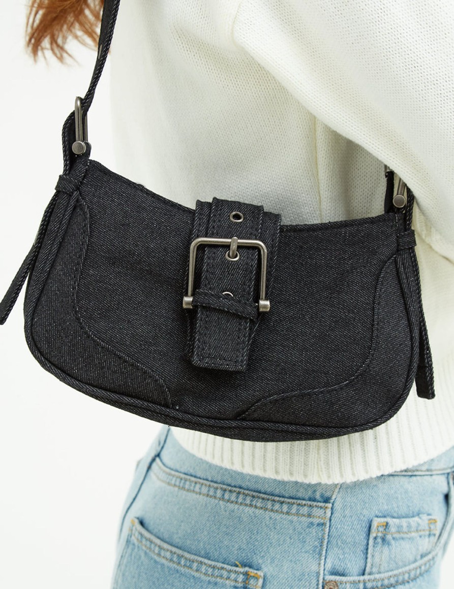 Accessori Suite Benedict | Denim Bag Black