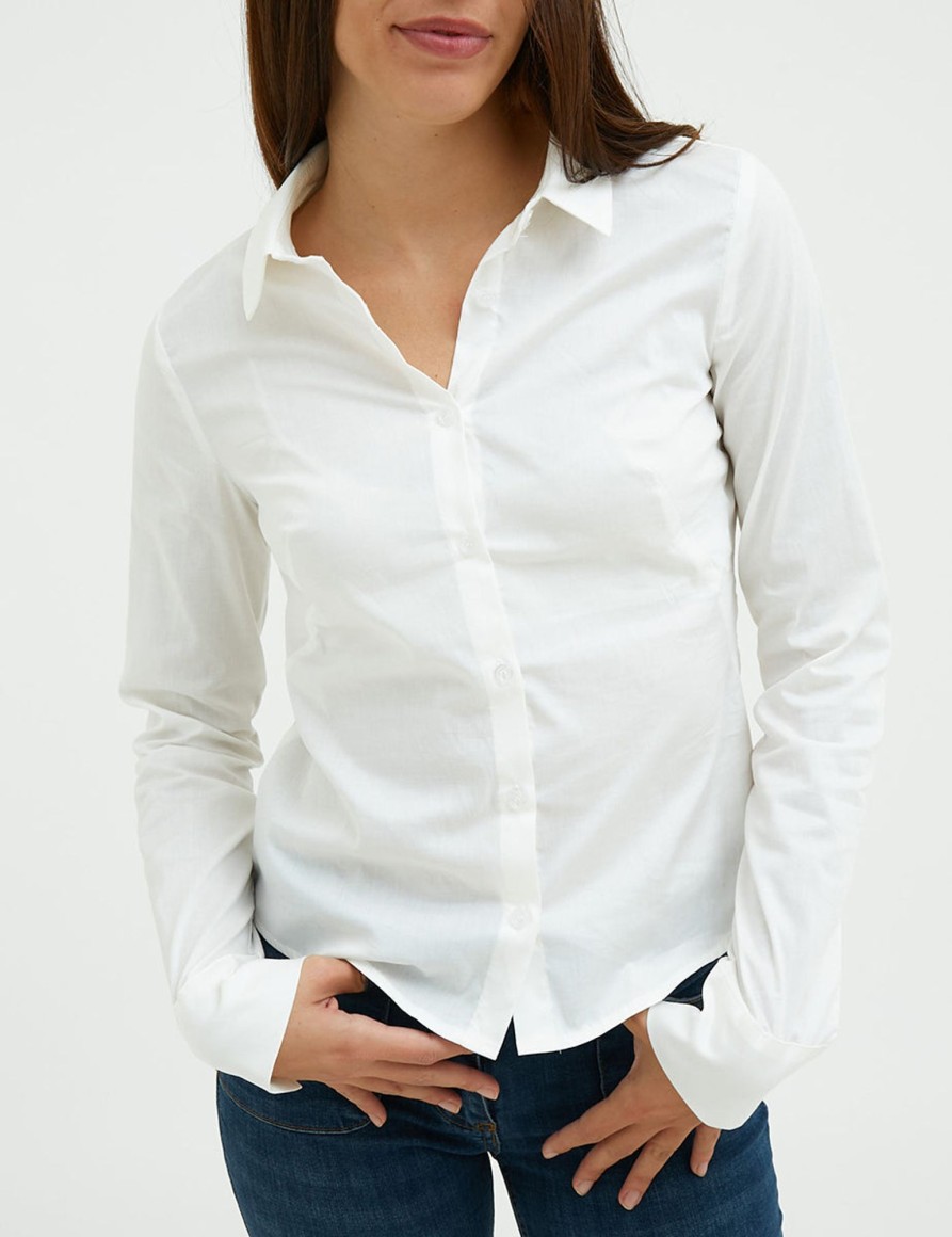 Bluse E Camicie Suite Benedict | Camicia Regular Avvitata Panna