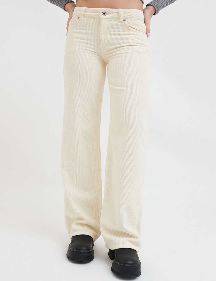 Pantaloni Suite Benedict | Pantalone Velluto A Coste Chalk