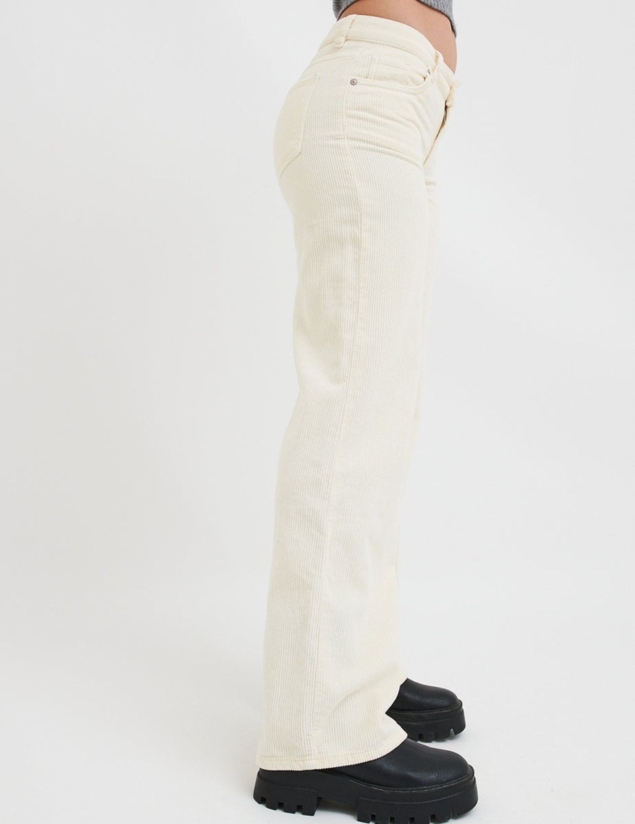 Pantaloni Suite Benedict | Pantalone Velluto A Coste Chalk