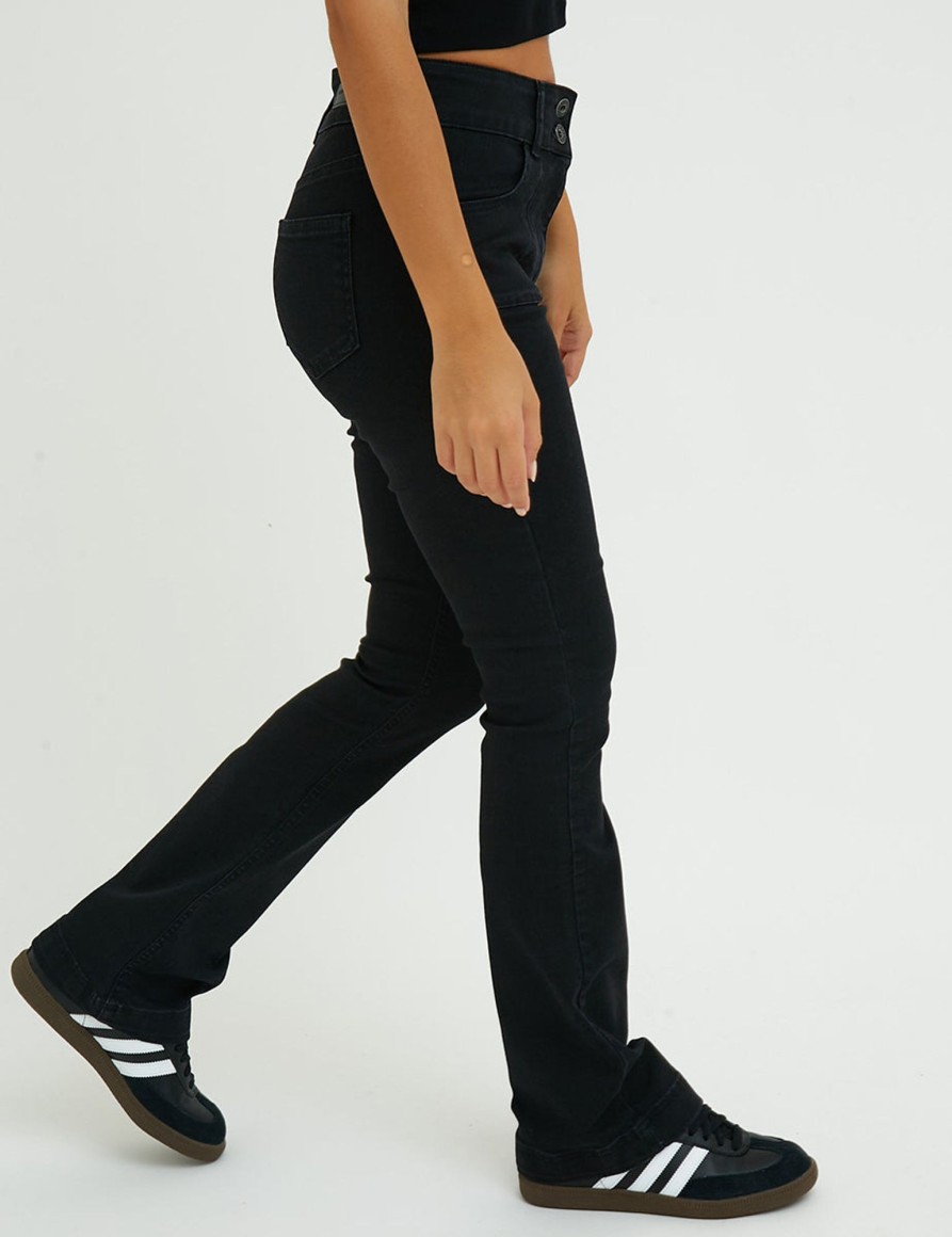 Jeans Suite Benedict | Jeans Flare Black Acid