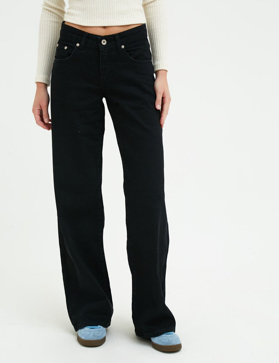 Jeans Suite Benedict | Jeans Puddle Vita Bassa Black