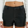 Gonne E Shorts Suite Benedict | Short In Similpelle Nero