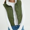 Giacche Suite Benedict | Gilet Crop Imbottito Military-Ice