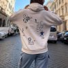 Felpe Suite Benedict | Felpa Oversize "Graffiti" Offwhite