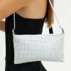 Accessori Suite Benedict | Borsa A Spalla Con Strass Silver