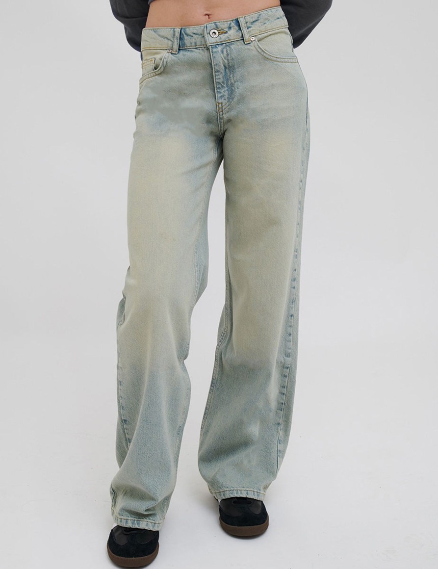 Jeans Suite Benedict | Jeans Puddle Vita Bassa Light Sandle