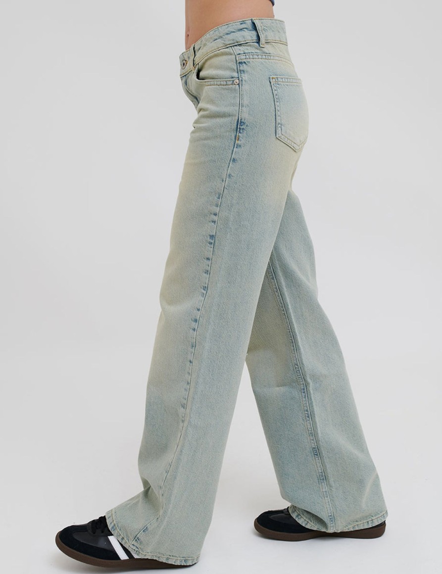 Jeans Suite Benedict | Jeans Puddle Vita Bassa Light Sandle