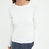 Top & T-Shirts Suite Benedict | T-Shirt Manica Lunga Basic Offwhite