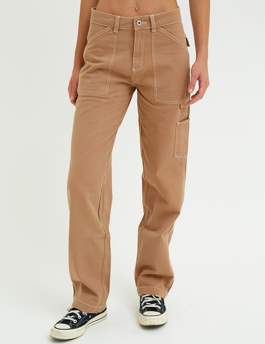 Pantaloni Suite Benedict | Pantalone Worker Camel