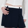 Gonne E Shorts Suite Benedict | Gonna Con Doppia Cinta A Contrasto Blu-Pa